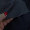 ⁦בד ג'רזי דו-צדדי בצבע כחול-אפור⁩ – תמונה ⁦2⁩