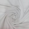 ⁦בד קטיפה לייקרה בצבע לבן⁩ – תמונה ⁦2⁩