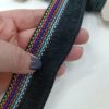 ⁦סרט כותנה עם פרנזים לגימור⁩ – תמונה ⁦2⁩