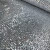 ⁦פייטים שורות בצבע כסף על בסיס שיפון לייקרה⁩ – תמונה ⁦2⁩