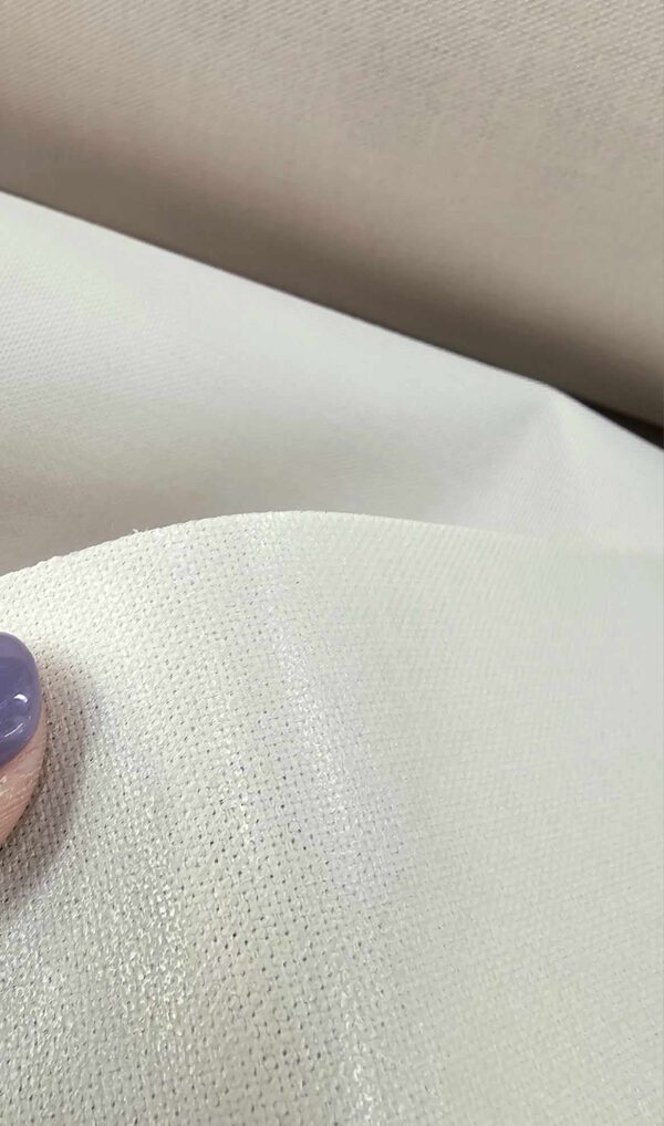 ⁦בד ניילון בסגנון קורדורה בצבע בז'⁩ – תמונה ⁦3⁩