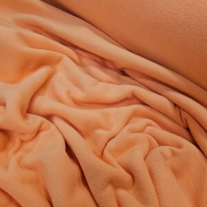 בד פליז בצבע כתום