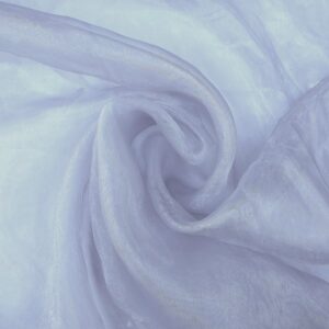 בד אורגנזה בצבע אפור בהיר