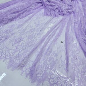 בד גיפור בסגנון סולטיס בצבע סגול לילך