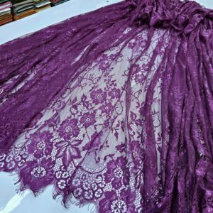 בד גיפור בסגנון סולטיס בצבע סגול כהה