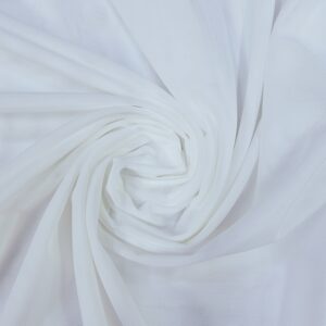 בד רשת מחטב בצבע לבן חלב